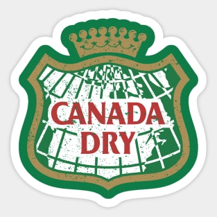 Retro Canada Dry - Rough Sticker